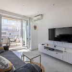 Juan Les Pins Entre Ciel Et Mer , Dernier Etage Avec Terrasse