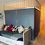 Studio Tout Confort, Parking Prive, Terrasse Et Plage
