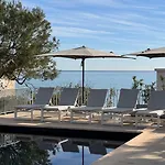 Villa Cap D\'Antibes Plage De La Garoupe Pied Dans L\'Eau Piscine