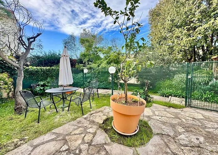 L\'Orangerie, Apt 2 Prs, Jardin, 5 Min Bord De Mer