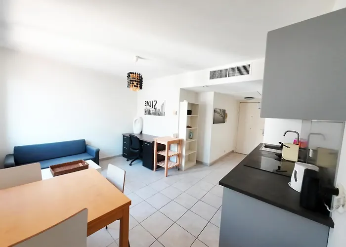Plage De Juan Les Pins - Apartment With Air Conditioner