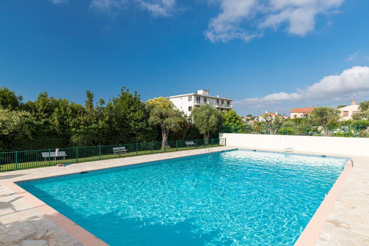 Sea View Large 2 Bdrs Swimming Pool & Parking Antibes