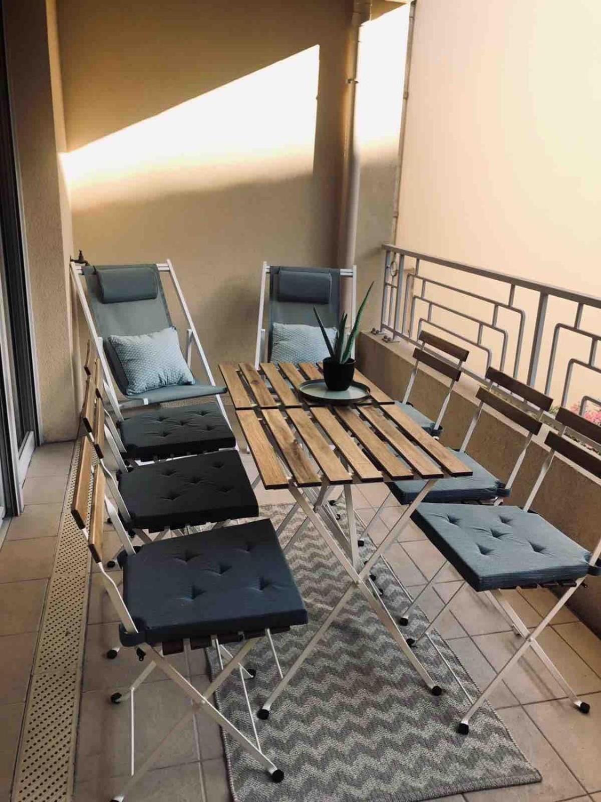 Apartment Centre Beau T3 6 P Terrasse Wifi Pkg Clim *