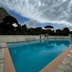 Studio With A Panoramic View At The Last Floor Of The Residence With A Pool