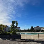 Modern Condo W Terrace 250M From Beach & Pool