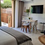 Studio Sun-Beach Avec Parking Et Jardin - 500M Des Plages De Juan Les Pins