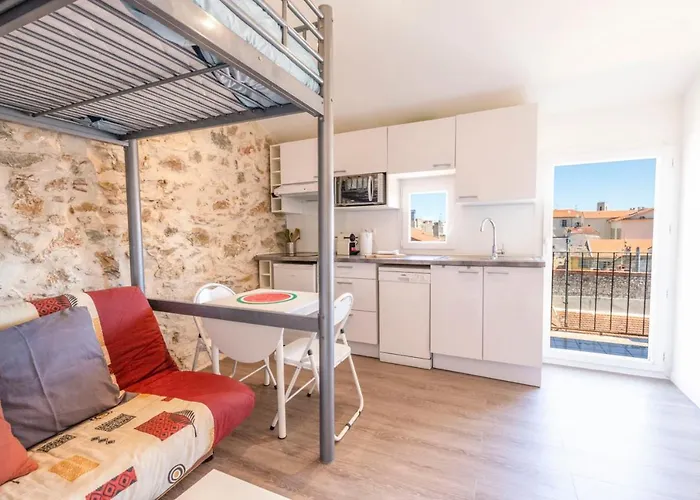 Chez Dominique - Studio 2-4Pers Centre Antibes Fourmilliere 3Eme