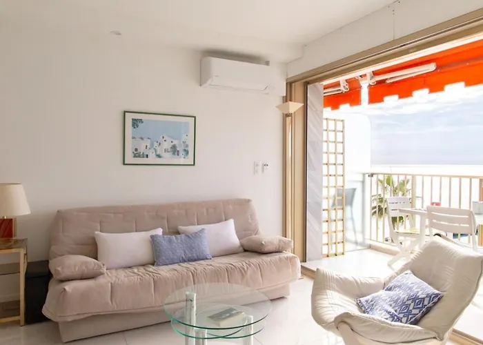 Air-Conditioned Apartment With Sea View And At The Foot Of The Beaches