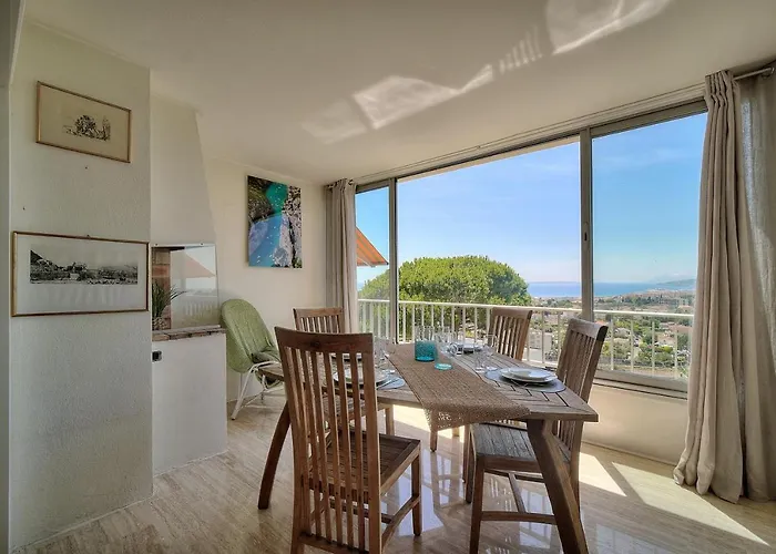 Attique Antibois - Piscine - Vue Mer - Parking - Wifi