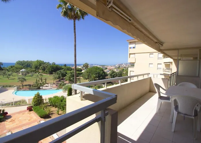 Antibes Residence With Swimming Pool - 1 Bedroom - 4 People - Sea View - Pa