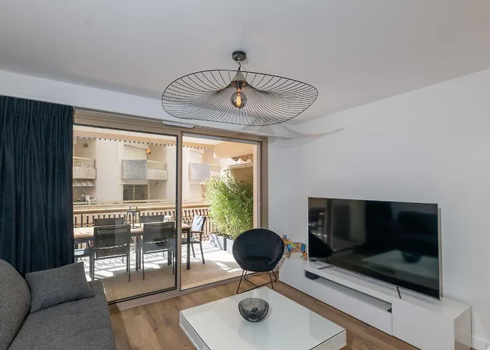 Somptueux Appartement 20M Plages Avec Vue Mer