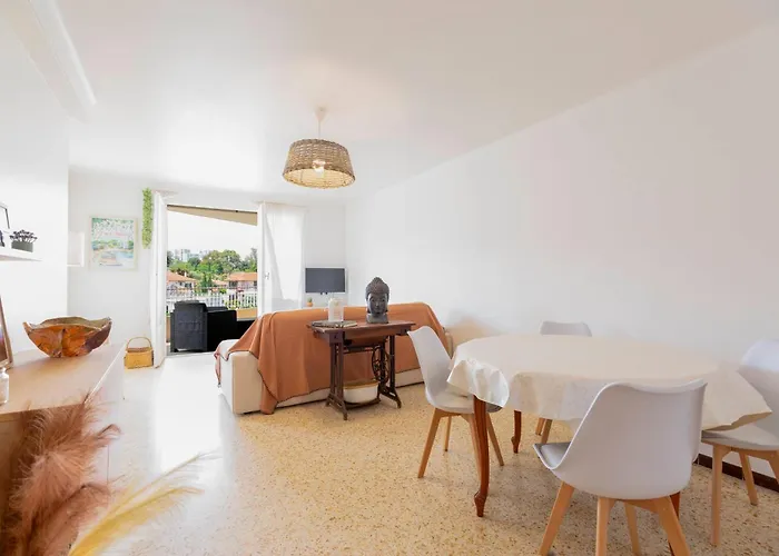 Center Of Antibes Spacious 2 Bedroom Flat With Terrace And Air Conditioning