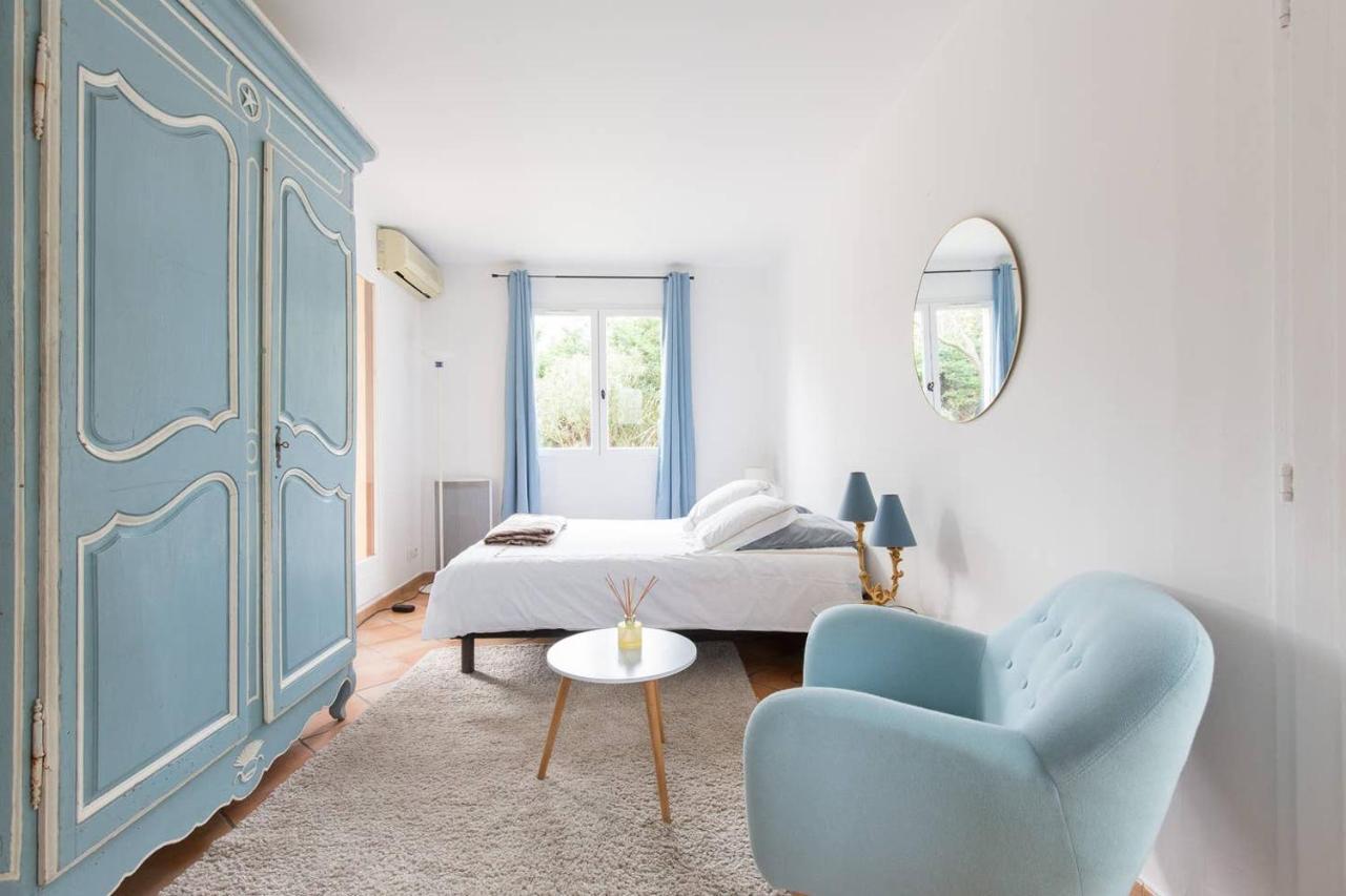 Perfect Family House In Cap D'antibes With Tennis Court
