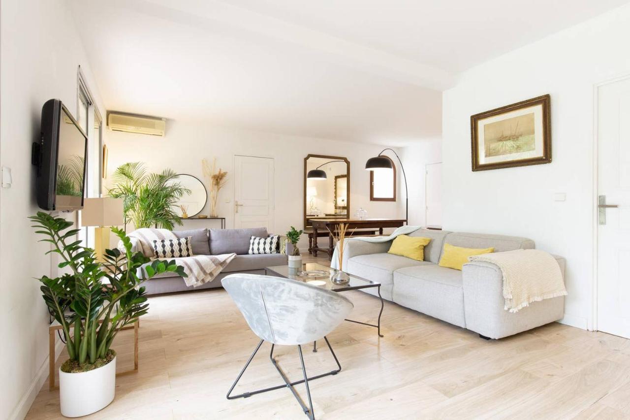 Perfect Family House In Cap D'antibes With Tennis Court Villa