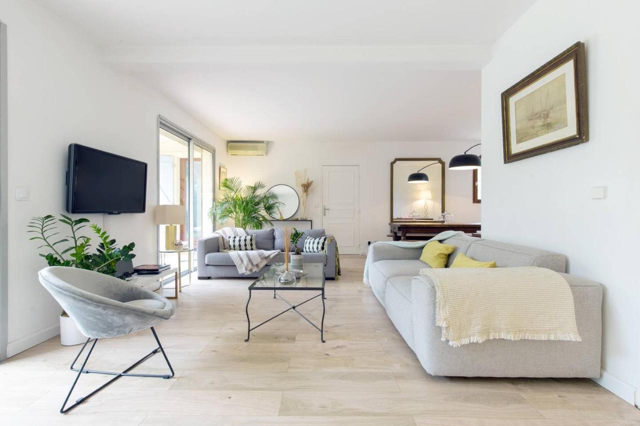 Perfect Family House In Cap D'antibes With Tennis Court *