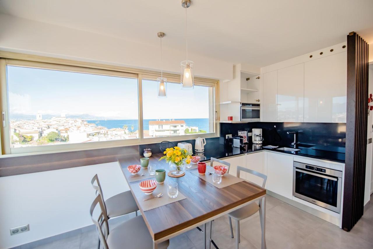 Apartment High Standing With Incredible Old And Sea Views Antibes
