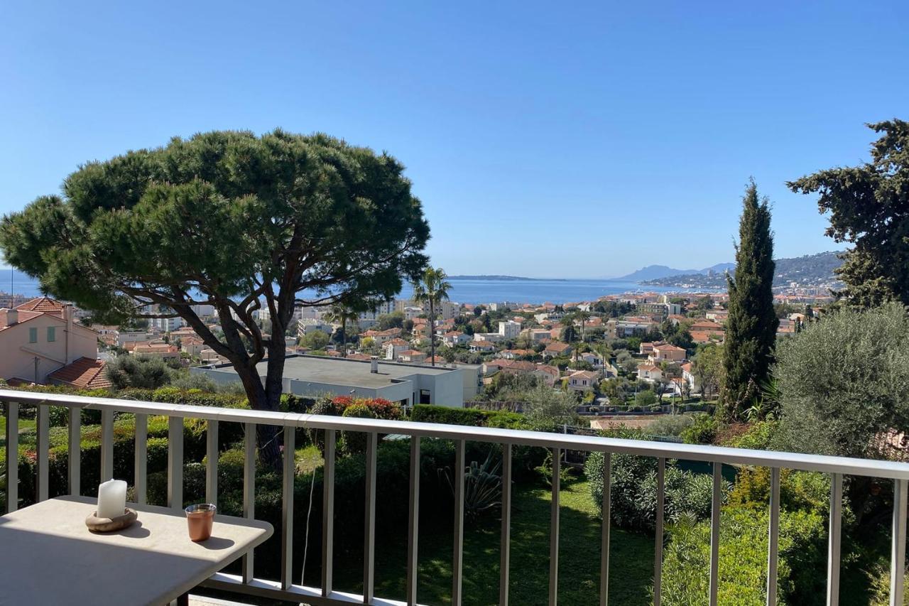 Sea View Pool Bright And Modern Flat Near Apartment Antibes
