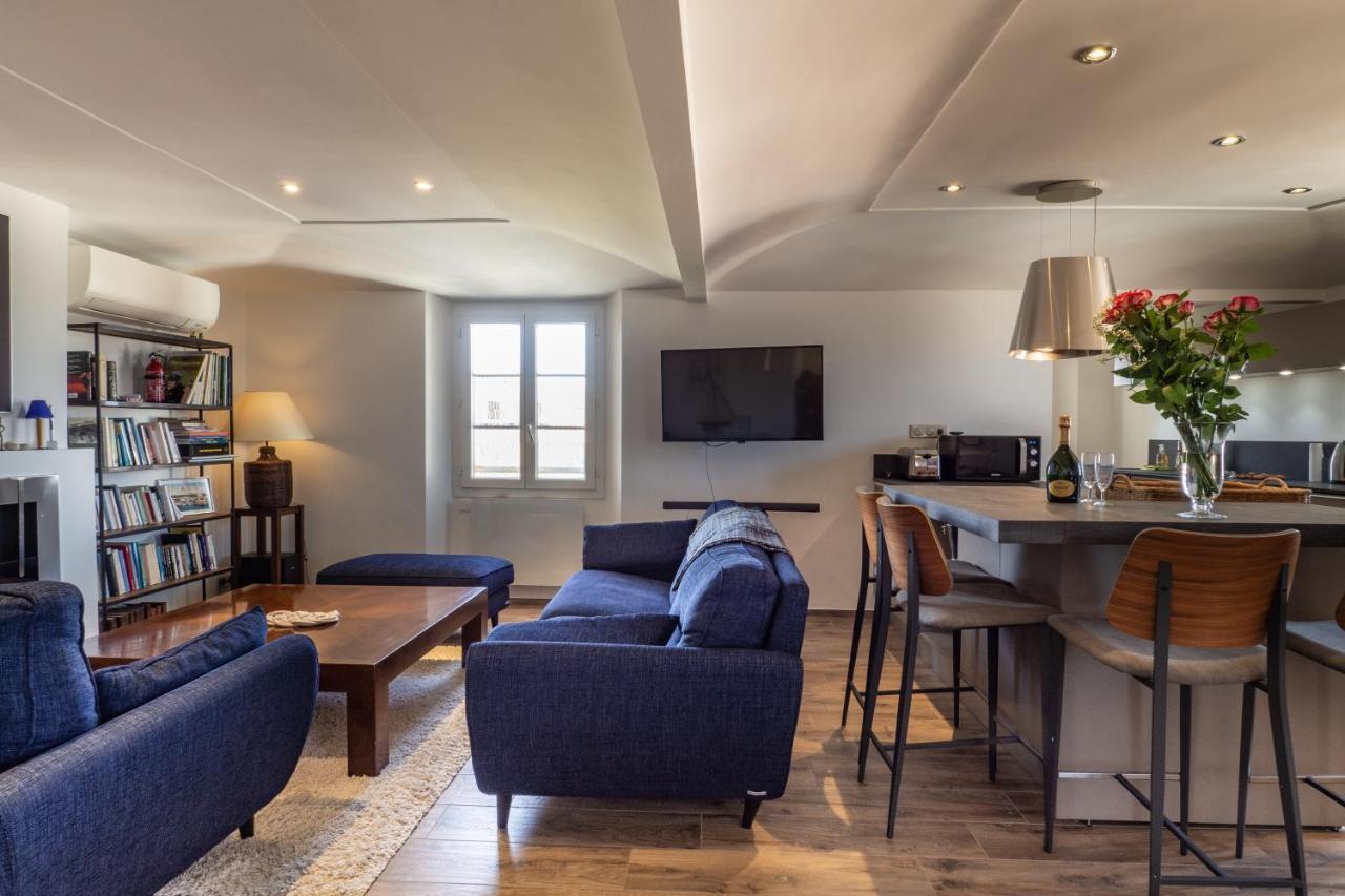 Apartment Spacieux Pour 6p Vue Vieil Antibes