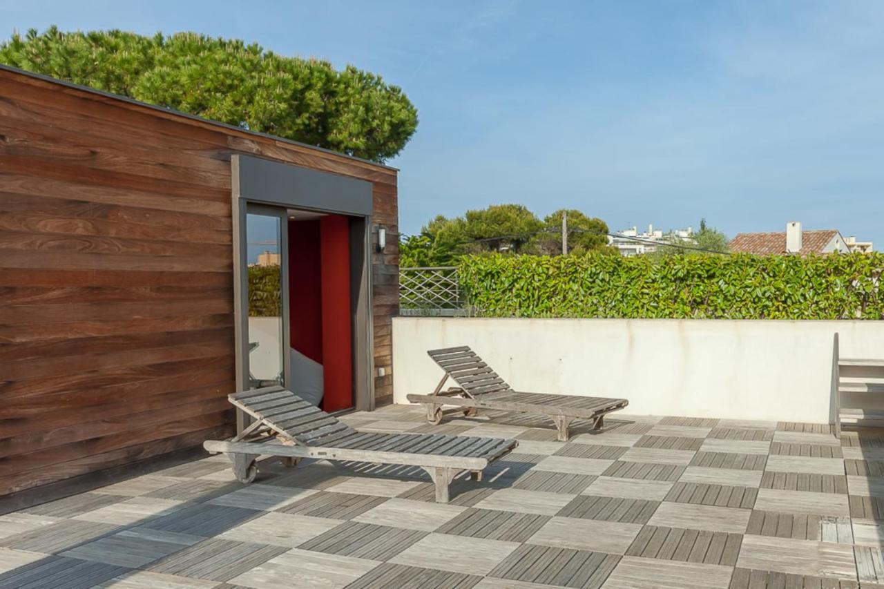 In Juan-les-pins With Heated Pool Villa Antibes