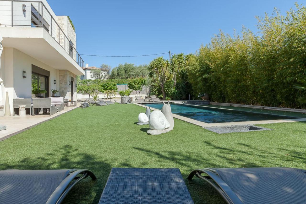 In Juan-les-pins With Heated Pool Villa