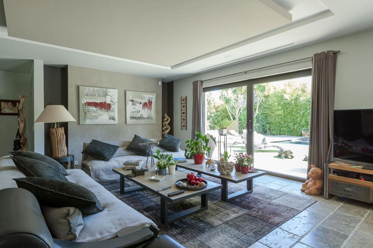 In Juan-les-pins With Heated Pool Villa Antibes