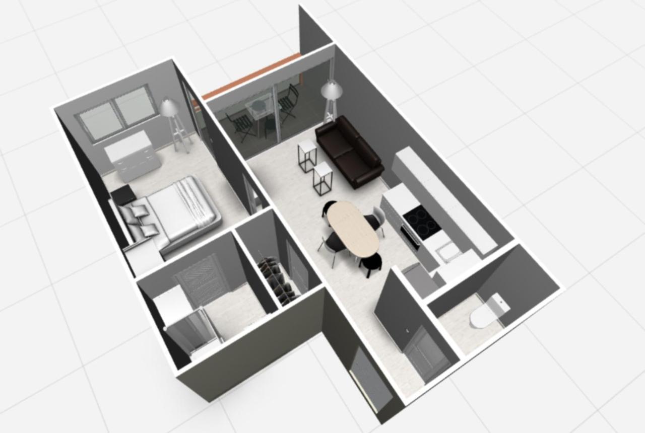 Appartement 2 Pièces Climatisé Avec Balcon Dans Le Vieil Antibes, Résidence Moderne Avec Ascenseur *