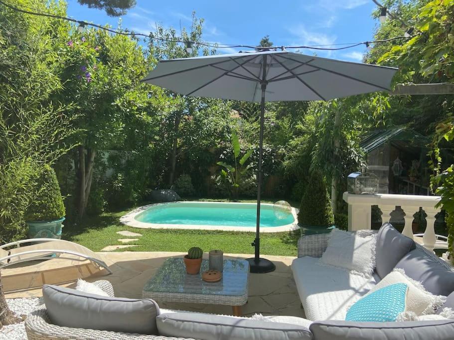 Villa Cap D'antibes 50m From The 3 Bedrooms/pool *