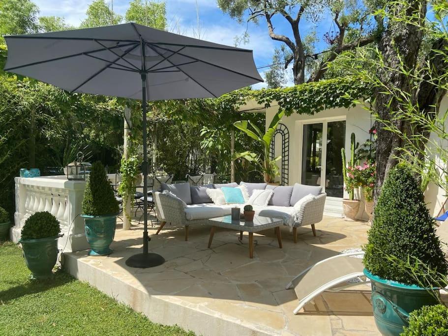 Villa Cap D'antibes 50m From The 3 Bedrooms/pool