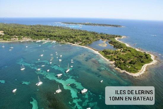 4p, Piscine, Tennis, Wifi, Proche Centre Et Plages Antibes