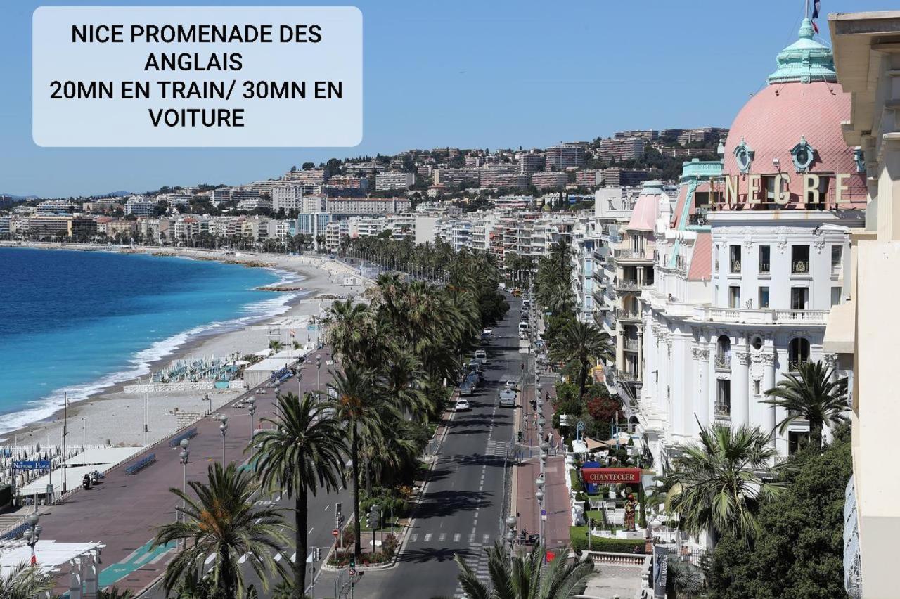 4p, Piscine, Tennis, Wifi, Proche Centre Et Plages Apartamento Antibes