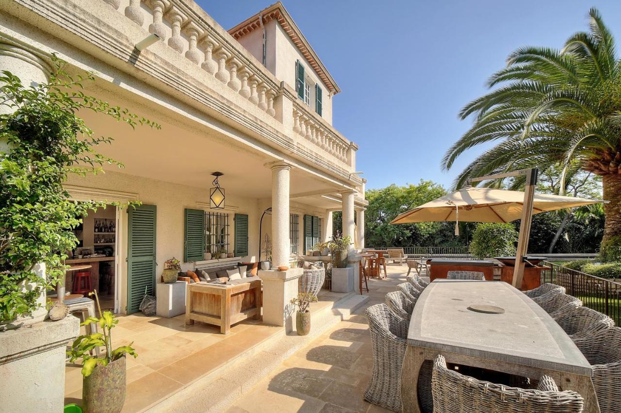 Le Beauvert Belle Epoque Luxury Of 500 M2 With Pool Pousada Antibes