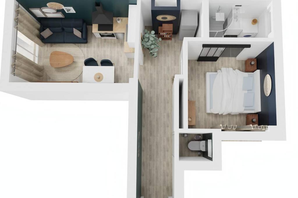 Apartment 4 Couchages Climatise Direct Wifi Parking