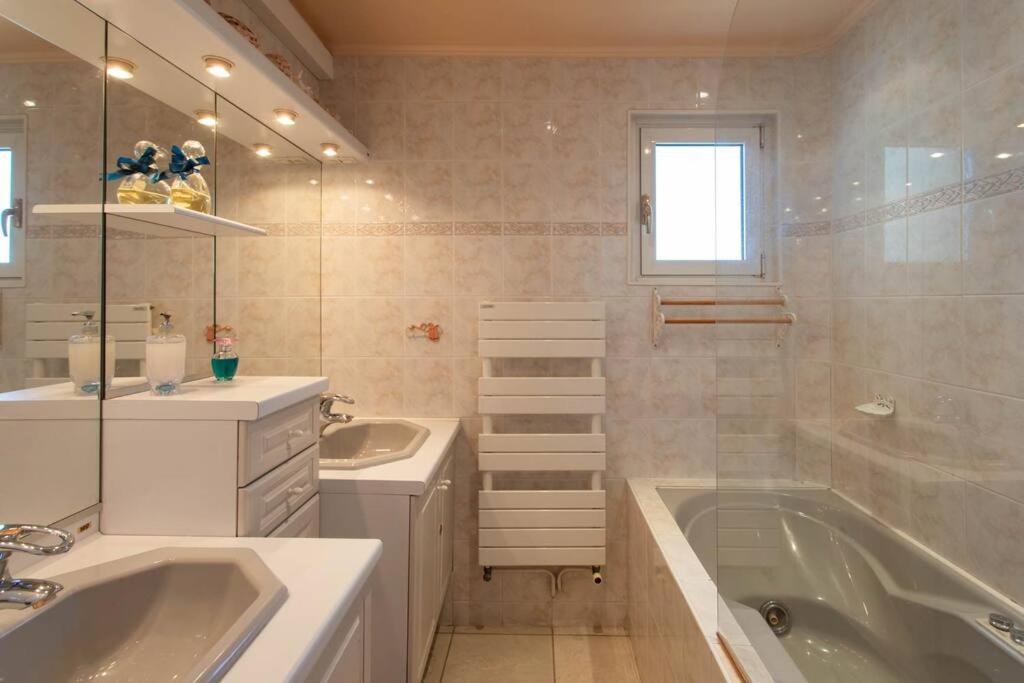 A6- 2 Bdr Incredible Sea View - Ac, Garage & Terrace Apartment Antibes