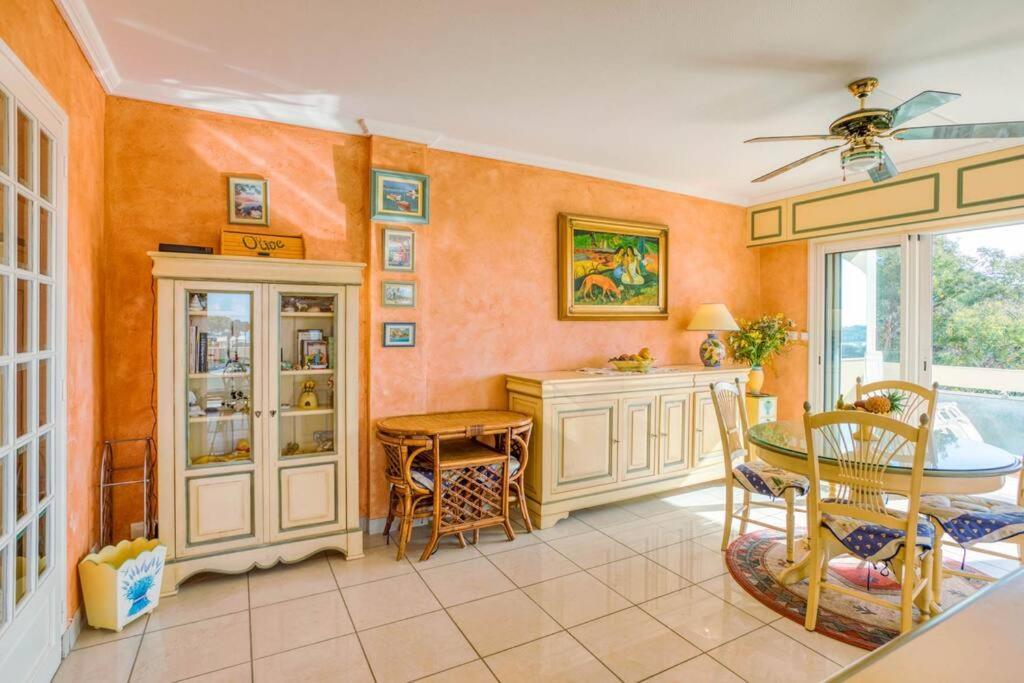 Apartment A6- 2 Bdr Incredible Sea View - Ac, Garage & Terrace Antibes