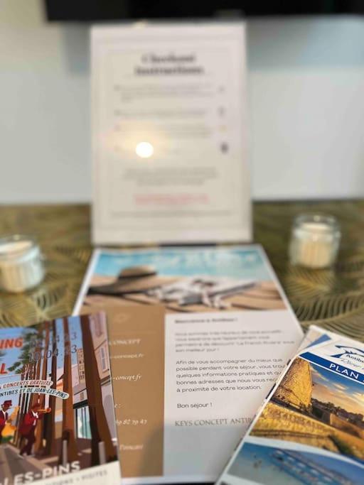 Le Cosy Corner : 2 Pers De Standing + Terrasse Apartment Antibes