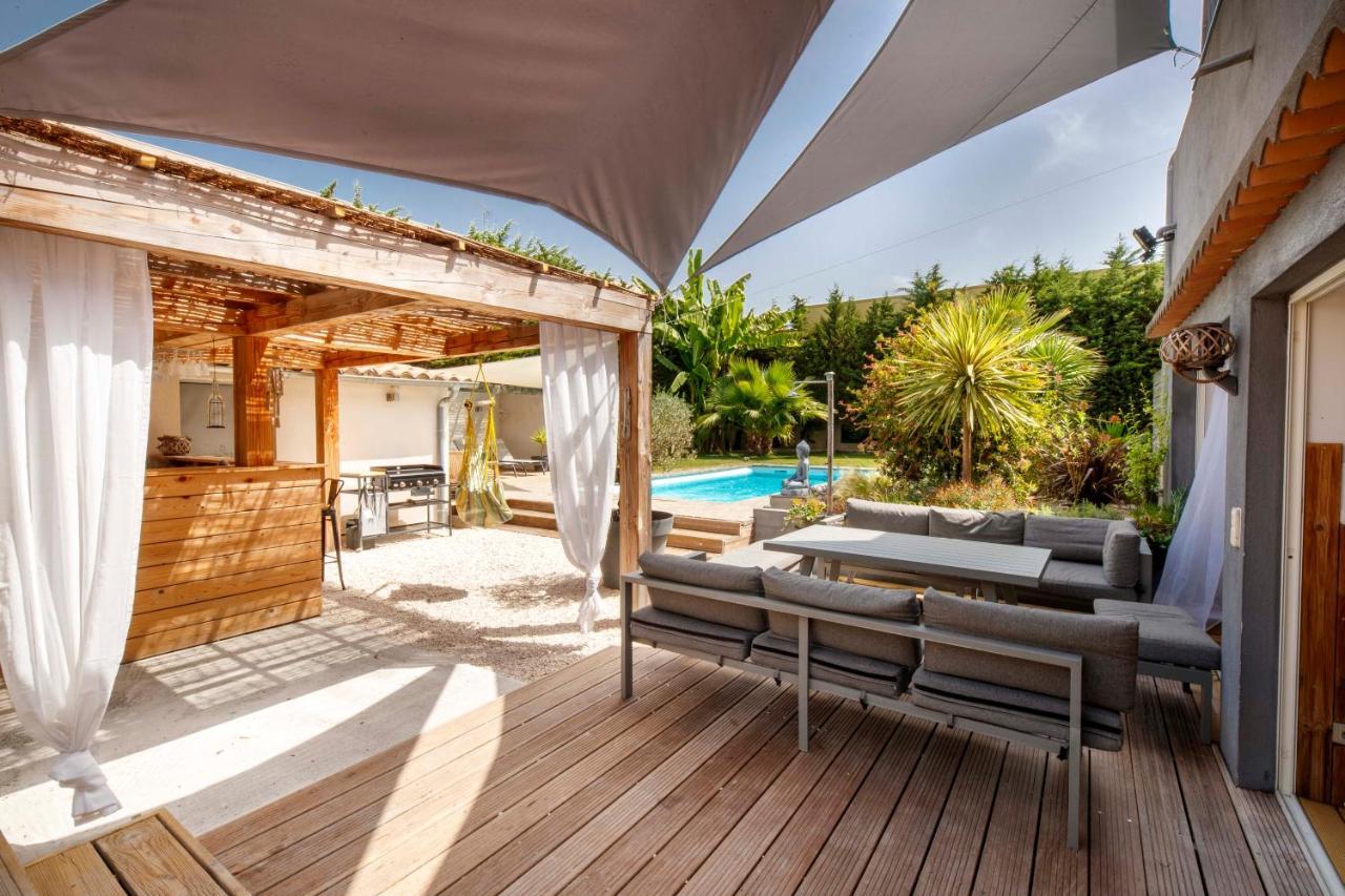 Villa Escapade Ensoleillee Avec Piscine Et Jacuzzi - Mathis Cote D'azur