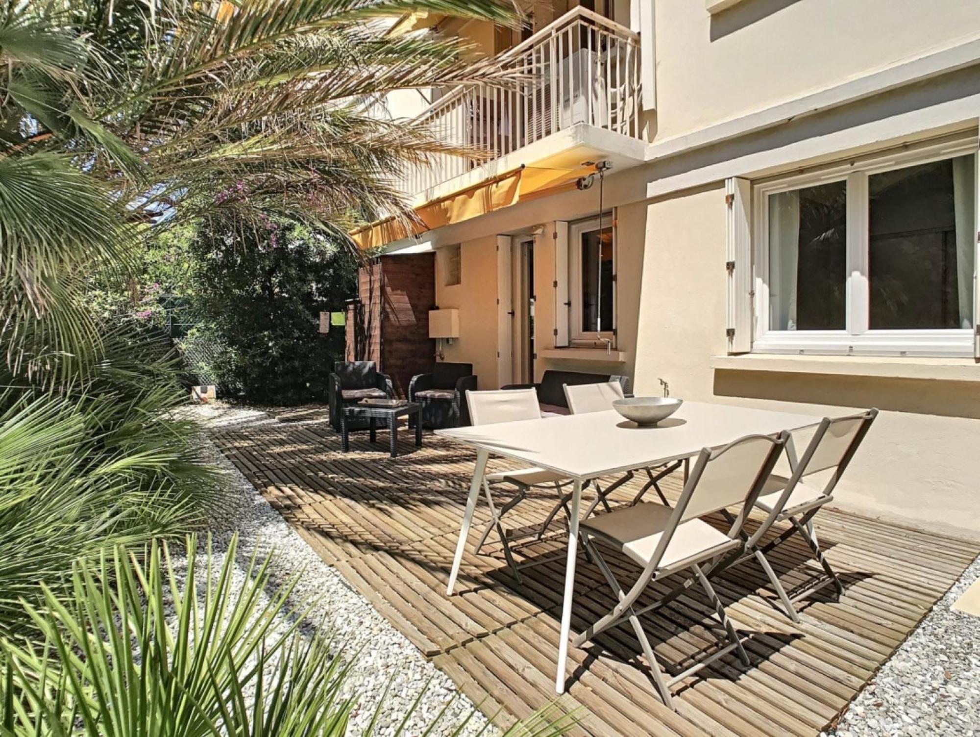 Berlioz Garden - Jardin,free Parking,ac,wifi Appartement Antibes