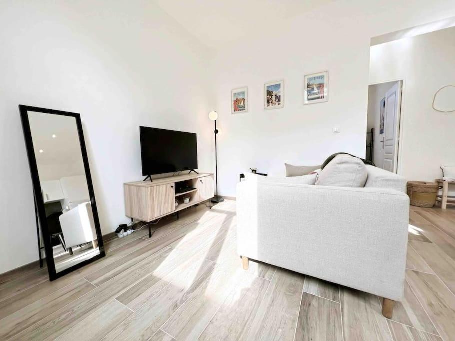 Le Bruna: 4 Prs, Clim, 10 Min Plages Apartment Antibes