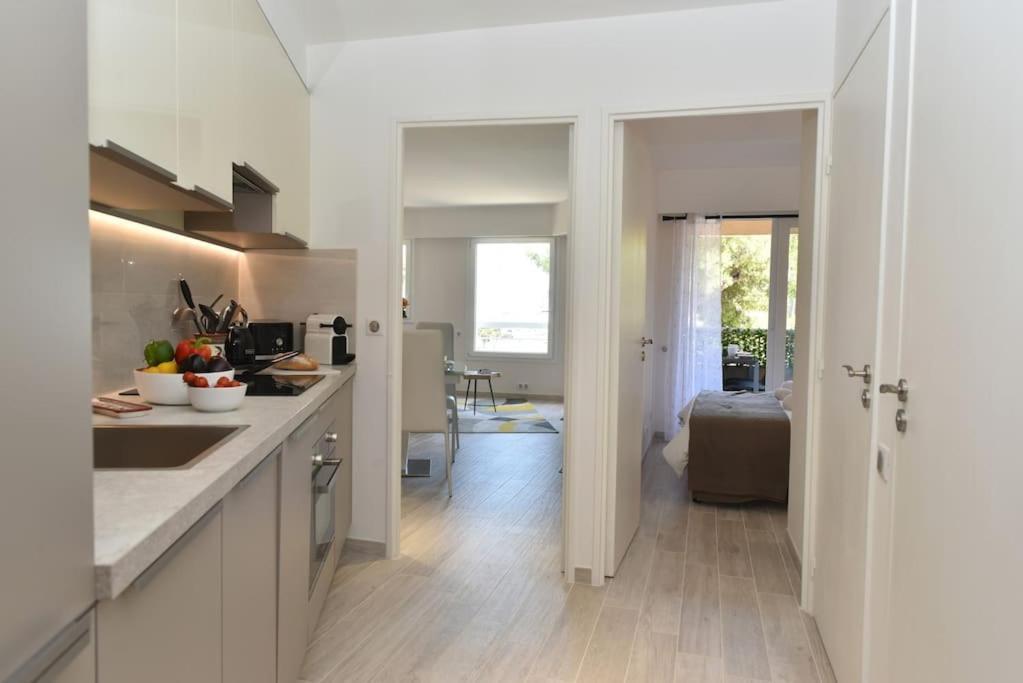 Au Port - Brand New Flat W 1 Bedroom, Balcony, Parking, Ac Apartamento