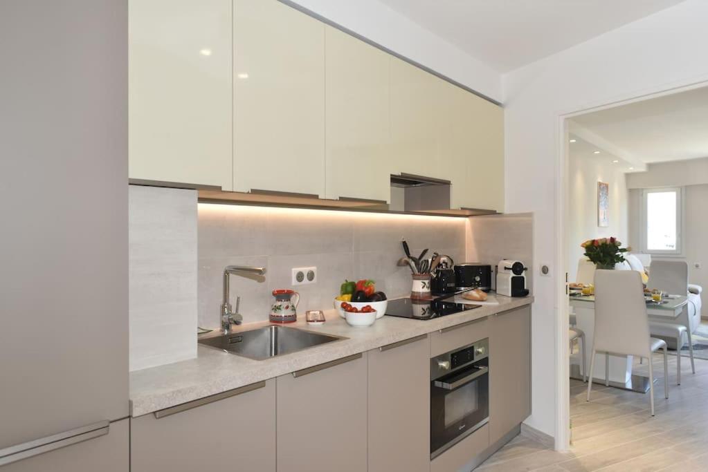 Au Port - Brand New Flat W 1 Bedroom, Balcony, Parking, Ac Apartamento