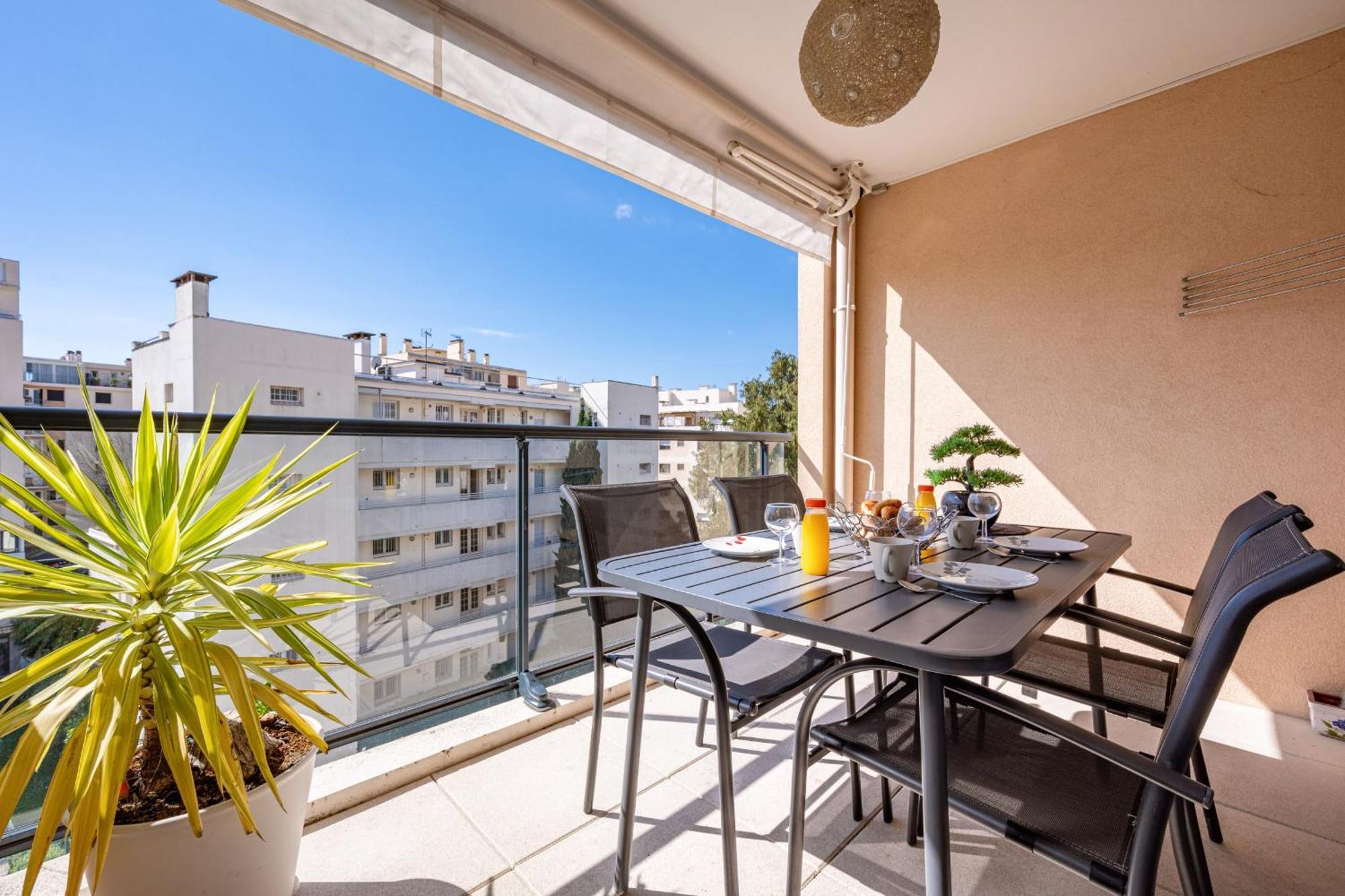 L'eden Square For 4 By Sunset Antibes