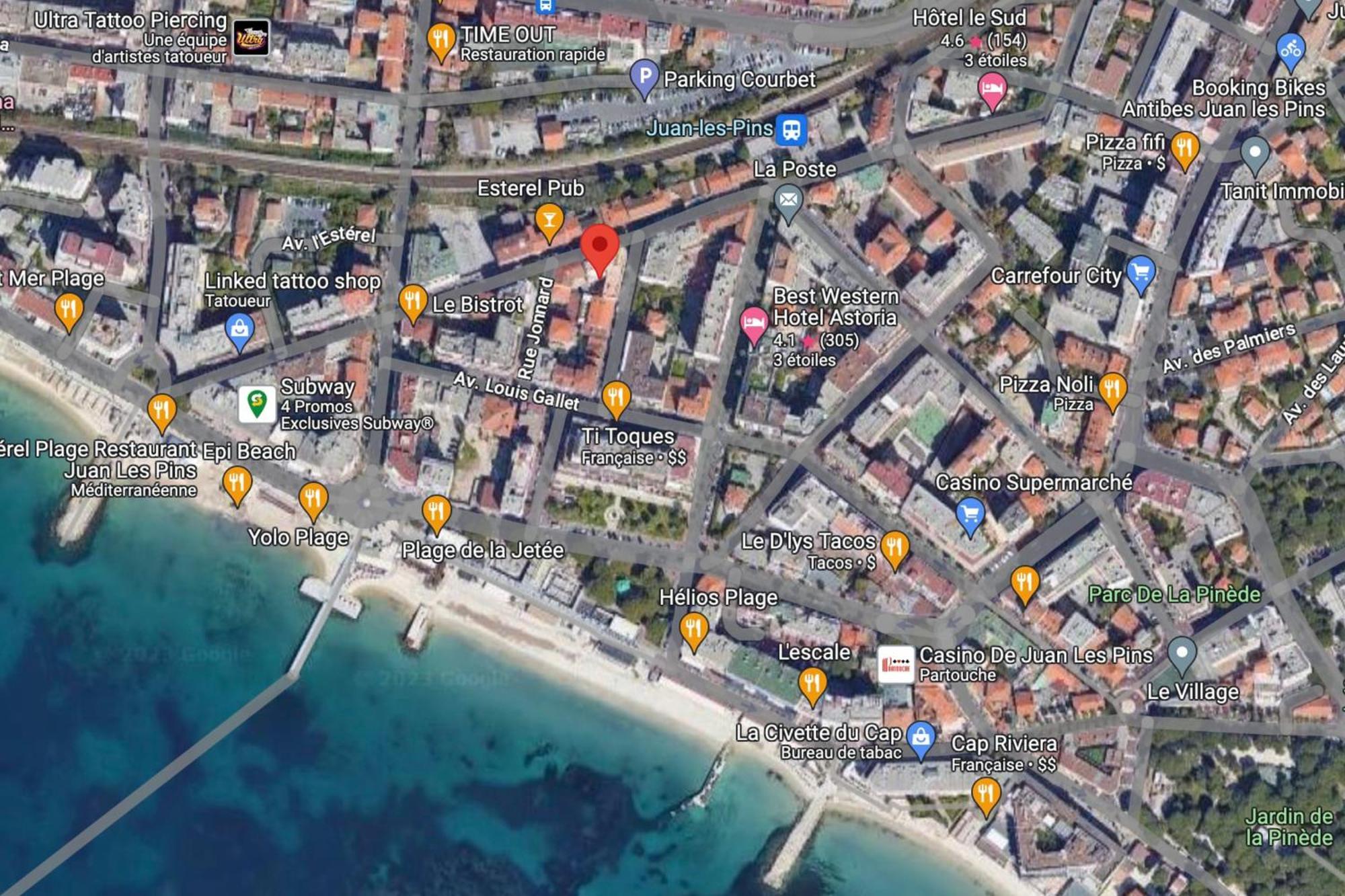 Charming Air-conditioned T1 Bis Val D'esterel In The Heart Of Juan Les Pins *