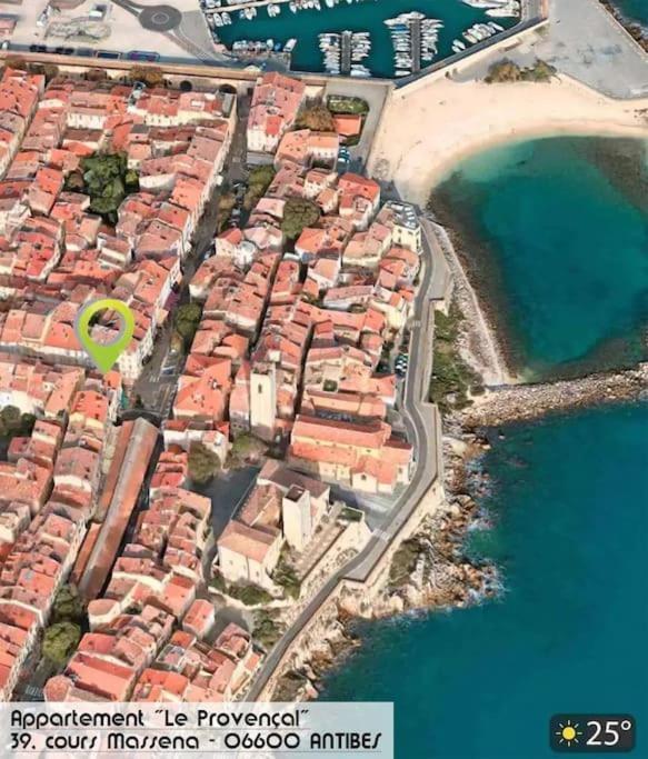 Le Provencal - Center Old 1br Flat With Ac, Wifi Antibes