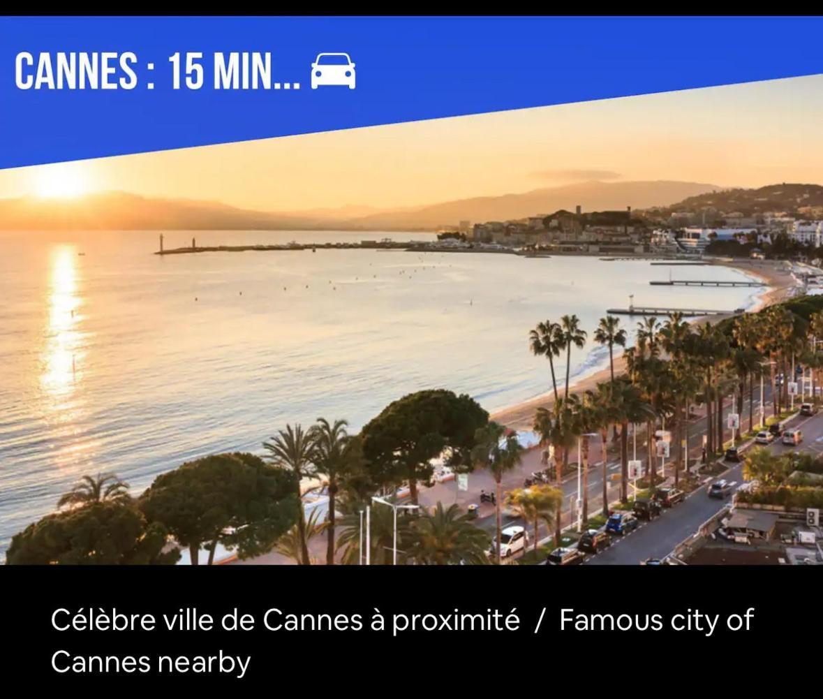 Impeccable 3 Pieces Avec Balcons, La A 50m Juan Les Pins Proche Cannes