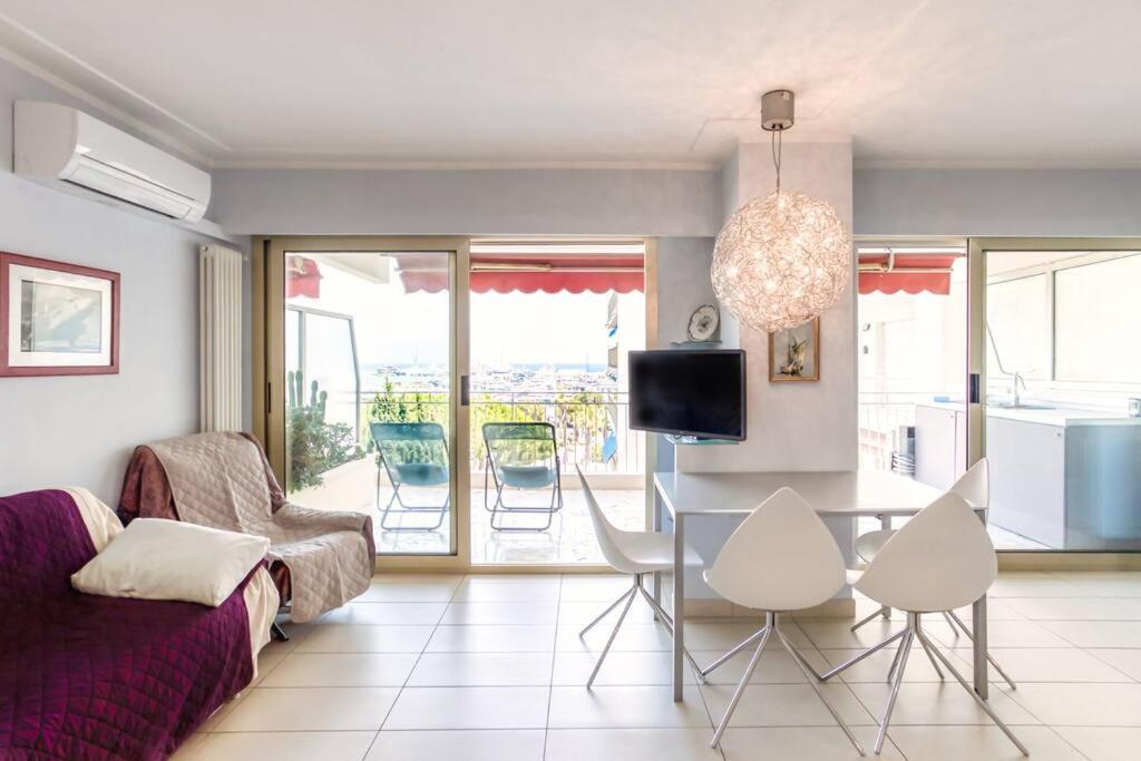 A2 - 1 Bdr Sea & Port View - Ac, Garage & Terrace Antibes