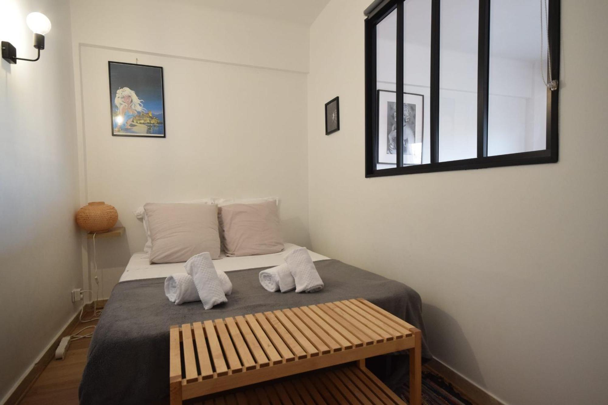 Apartment L'aiglon Airco In The Town Center For 4 By Sunset Antibes