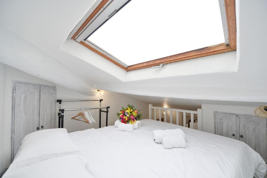 Le Petit Bateau - New Cosy/charming Studio/mezzanine For 3 - Ac/wifi Apartment Antibes