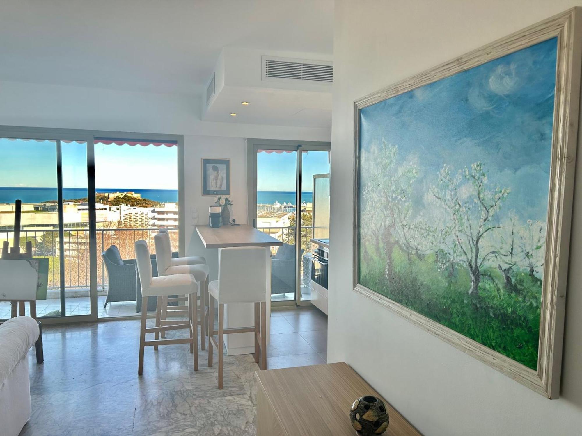 Apartamento Superbe 2 Pieces Antibes Vue Mer, Piscine, Parking