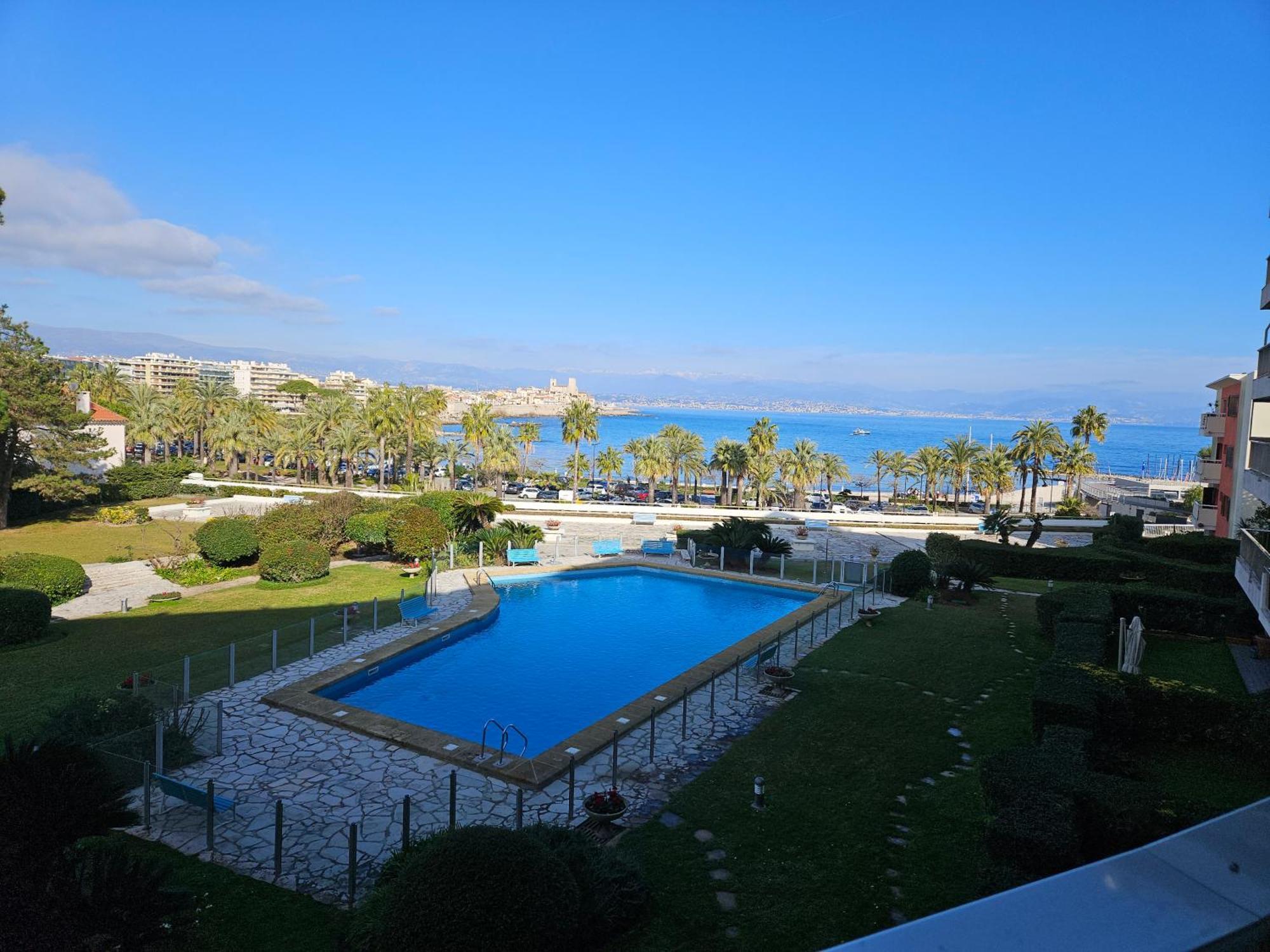 Apartment Cap D'antibes Port Aubernon 3p Vue Piscine