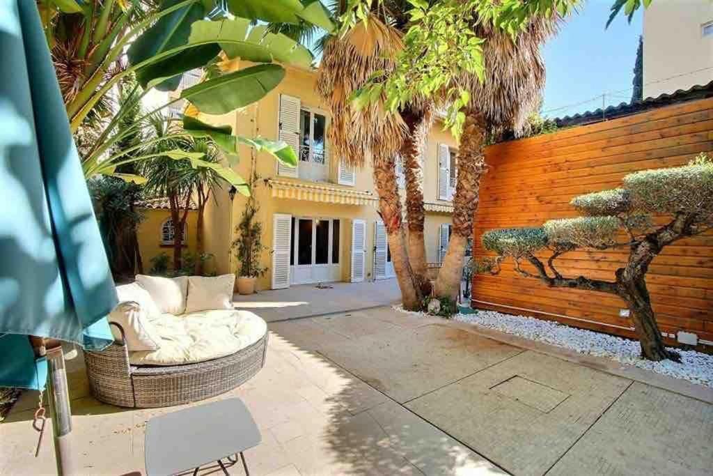 Villa L'eden House - Maison Hyper Centre Plages 2min A Pied Piscine Antibes